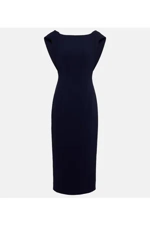 EMILIA WICKSTEAD Midikleid Maliya aus Crêpe