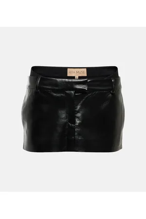 AYA MUSE Minirock Oloma aus Lederimitat