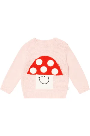 Stella McCartney Baby Pullover aus Baumwolle und Wolle
