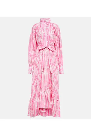 Patou Bedrucktes Maxikleid aus Baumwolle