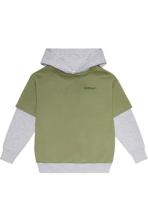 OFF-WHITE Hoodie Doubled Scribble