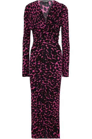 Tom Ford Bedrucktes Midikleid