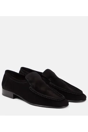 The Row Slip-Ons New Soft aus Veloursleder
