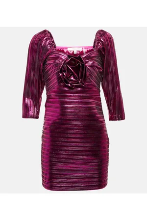 LOVESHACKFANCY Minikleid Thompson aus Lamé