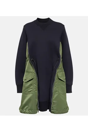 SACAI Minikleid aus Baumwolle