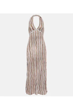 Missoni Verziertes Maxikleid aus Häkelstrick