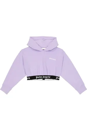 Palm Angels Cropped-Hoodie aus Baumwolle