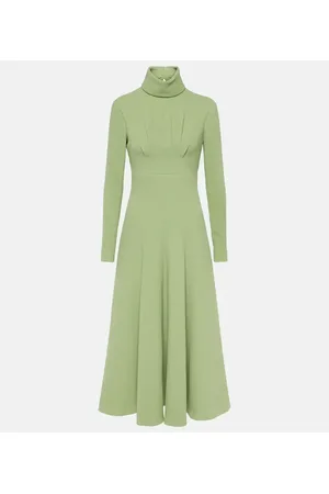 EMILIA WICKSTEAD Midikleid Oakley aus Crêpe