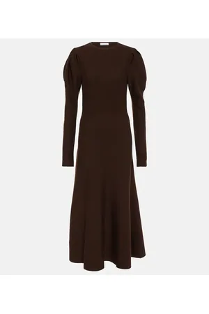 GABRIELA HEARST Midikleid Hannah aus Schurwolle