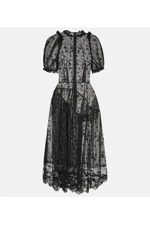 Simone Rocha Midikleid aus Spitze