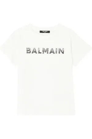 Balmain T-Shirt aus Baumwoll-Jersey