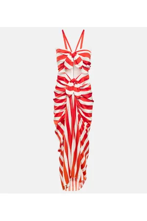 Dolce & Gabbana Maxikleid Portofino aus einem Seidengemisch