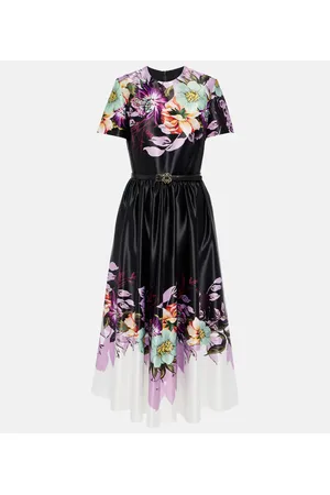 Elie saab Bedrucktes Midikleid