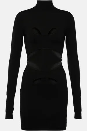 DION LEE Minikleid Mobius Loop aus einem Wollgemisch