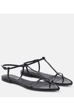 Jil Sander Sandalen Tripon aus Leder