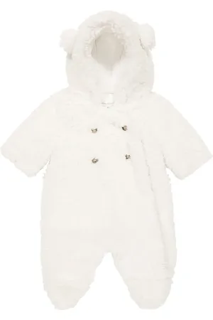Tartine Et Chocolat Baby Overall aus Faux Shearling