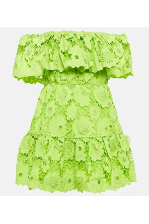 Self-Portrait Minikleid aus Spitze