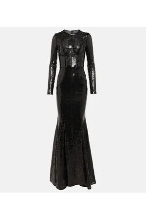 Dolce & Gabbana Robe mit Pailletten