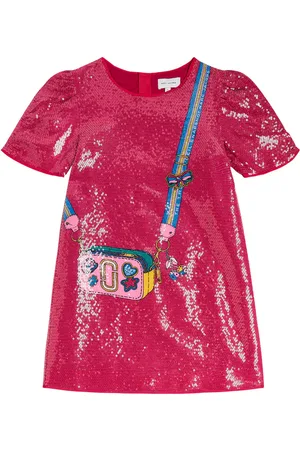 Marc Jacobs Bedrucktes Kleid mit Pailletten