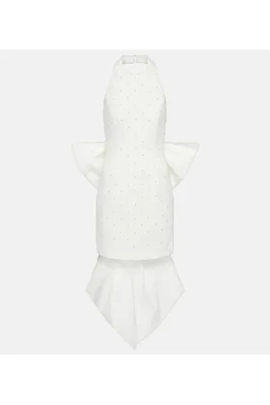 Rebecca Vallance Verziertes Minikleid Perle