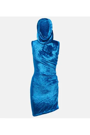 Alaïa Alaïa Minikleid aus Samt