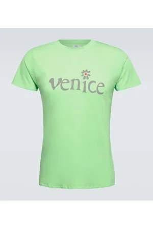 ERL Bedrucktes T-Shirt aus Baumwolle