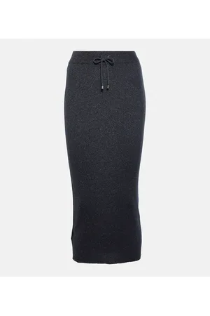 Brunello Cucinelli Midirock aus Kaschmir