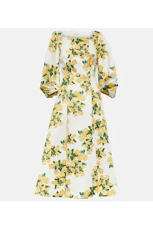 EMILIA WICKSTEAD Midikleid Gabby aus Taft