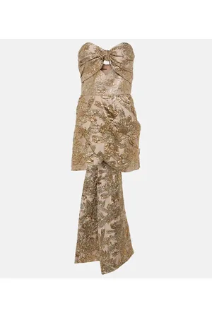 JOHANNA ORTIZ Minikleid aus Brokat