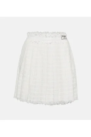 Balmain Minirock aus Tweed