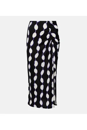 Diane von Furstenberg Bedruckter Midirock Garcel aus Jersey