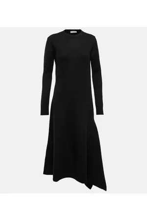 Jil Sander Midikleid aus Wolle