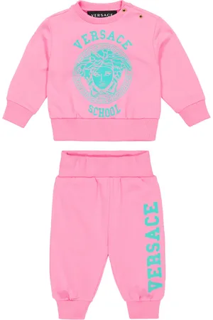 VERSACE Baby Jogginganzug aus einem Baumwollgemisch