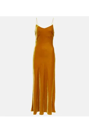 ASCENO Maxikleid Lyon aus Samt