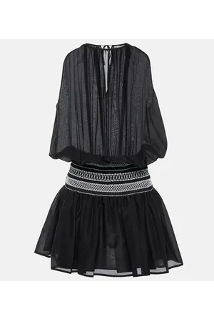 Tory Burch Minikleid aus Baumwolle und Seide