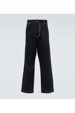 Prada Gerade Hose aus Baumwolle