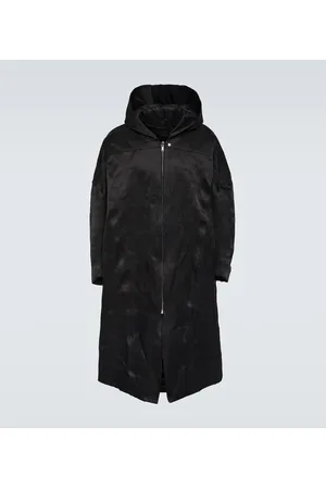 Rick Owens Mantel Jumbo Peter aus Baumwolle und Seide