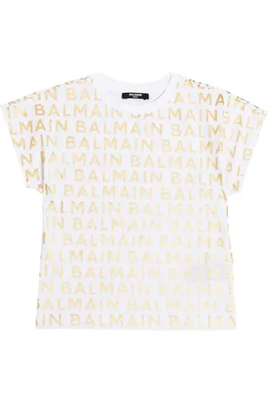 Balmain T-Shirt aus Baumwoll-Jersey