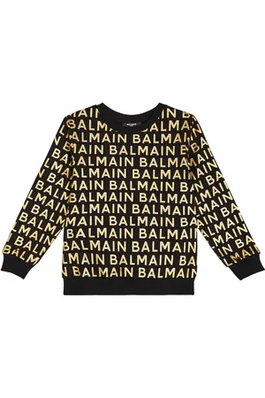Balmain Bedrucktes Sweatshirt aus Baumwolle