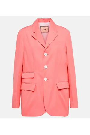Plan C Blazer aus Baumwolle