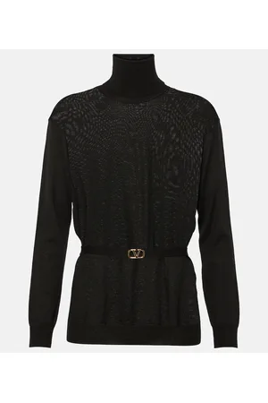 VALENTINO Rollkragenpullover VLogo Signature aus Schurwolle