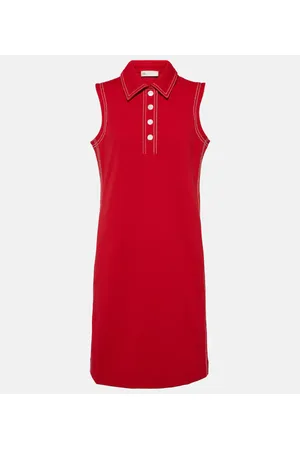 Tory Burch Minikleid Contrast Stitch Polo