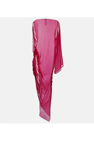 Rick Owens Maxikleid Abito aus Seide