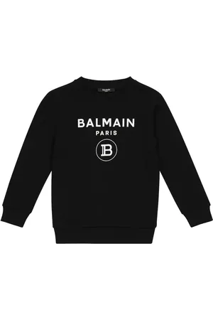Balmain Bedrucktes Sweatshirt aus Baumwolle