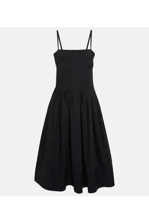 Proenza Schouler Midikleid aus Popeline