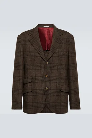Brunello Cucinelli Blazer aus Wolle, Seide und Kaschmir