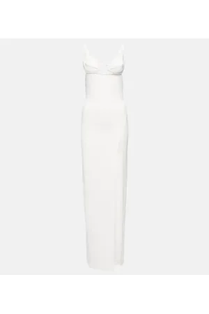 Nensi Dojaka Bridal Robe aus Crêpe