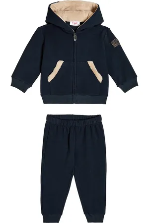 Il gufo Baby Jogginganzug aus einem Baumwollgemisch