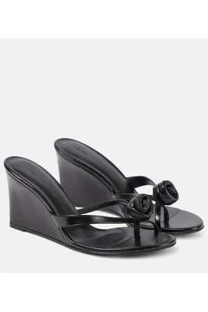 MAGDA BUTRYM Wedge-Sandalen aus Leder