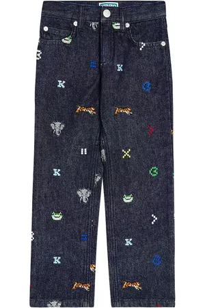 Kenzo Bestickte Jeans